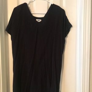 Black smock dress